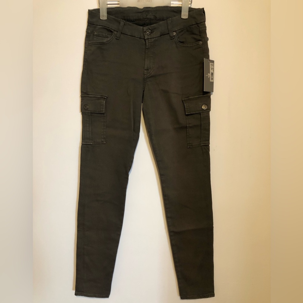 NWT 7 For All Mankind Women’s Skinny Cargo Pants